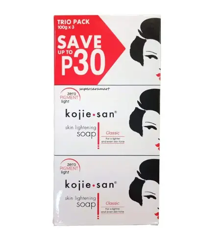 Kojie San Lightening Soap Classic 48x 3s x100g ***Back In Stock***