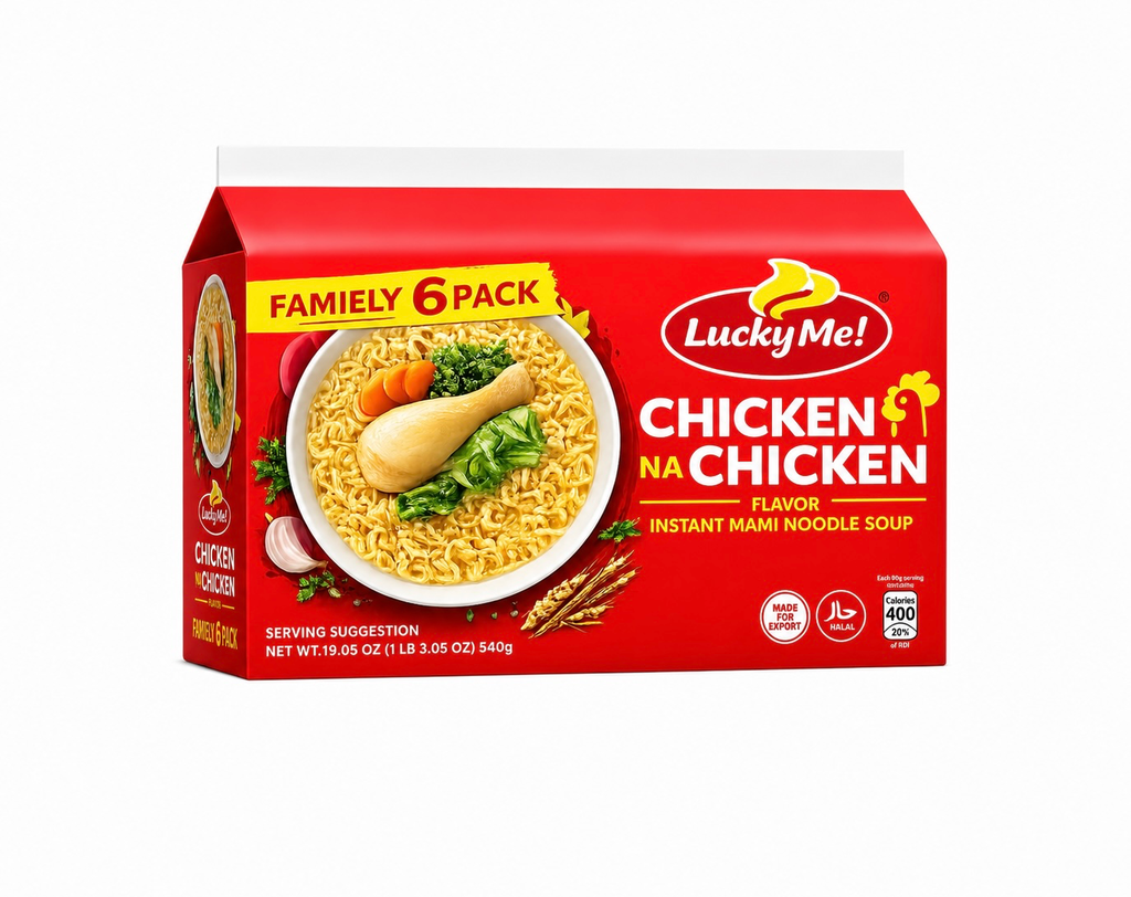 Lucky Me (Packs) Chicken na Chicken 12x(6x55g) ***Back In Stock***