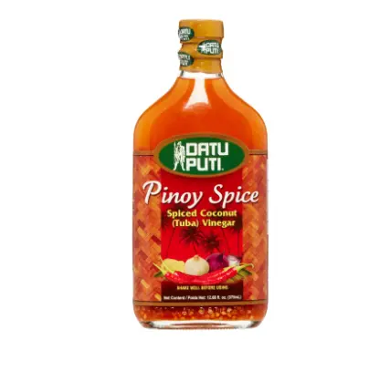 Datu Puti Pinoy Spice (Spiced Coconut Vinegar) 24x375ml 