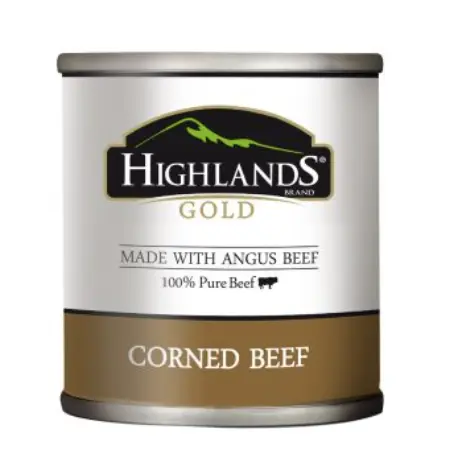 Highlands Gold Corned Beef 48x210g (Small) ***Winter Promo – 15% OFF***
