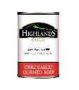 Highlands Gold Corned Beef Chili Garlic 48x150g ***Winter Promo – 15% OFF***
