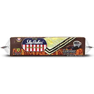 [MYS-CHO-008] M.Y. San Skyflakes Crackers Sandwich Chocolate 15x10x30g