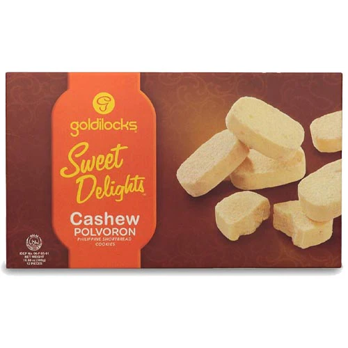 Goldilocks Polvoron Cashew 10x(12x25g) ***Back In Stock***