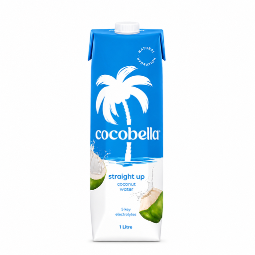 Cocobella Straight Up Coconut Water 6x1L ***Back In Stock***