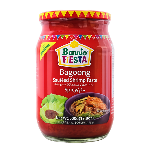 Barrio Fiesta Sauteed Shrimp Paste Spicy 12x500g (Large) ***Back In Stock***