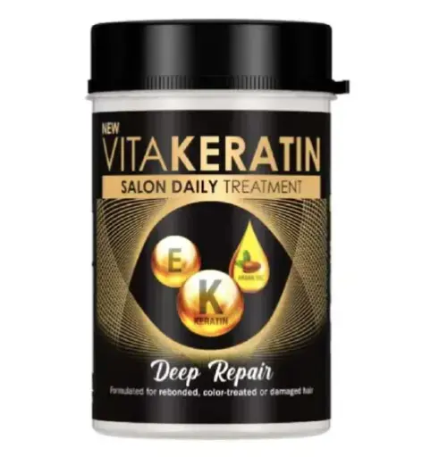 Vita Keratin Deep Repair (Black) 6x650ml ***New Product***
