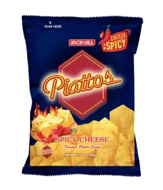 Jack 'n Jill (Chips) Piattos Spicy Cheese 50x85g ***Back In Stock***
