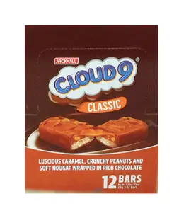 Jack 'n Jill (Bakery) Cloud 9 Chocolate Classic Bar 12x(12x28g) ***Back In Stock***