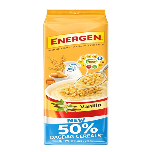 Energen Vanilla (40% More Cereal) Drink 8x(30x40g) ***Back In Stock***