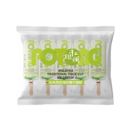 FROZEN Meki Pandan Ice cream (5x8 packs) 80g