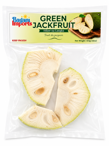 [BAY-GJA-015] FROZEN Bayani Foods Green Jackfruit 30x454g ***New Product***
