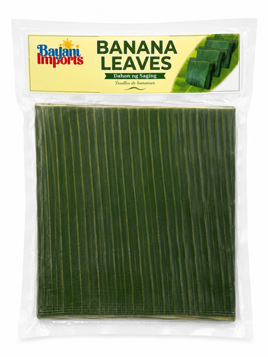 [BAY-LEA-001] FROZEN Bayani Foods Banana Leaves 30x454g ***New Product***  