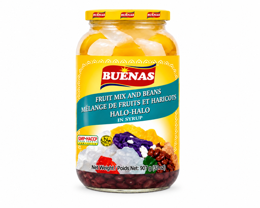 [BUE-M9X-013] Buenas Fruit Mix & Beans (Halo-Halo) 12x907g (Large) ***New Product***