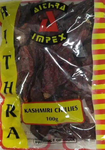 Aithra Kashmiri Chillies 500g ***New Product***