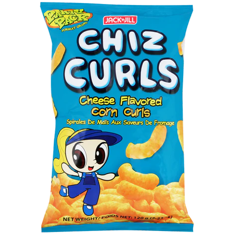 Jack 'n Jill (Chips) Chiz Curls Party Pack 18x120g ***Back In Stock***