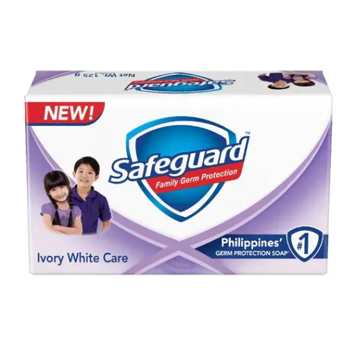 Safeguard Soap Bar Ivory White (Violet) 72x125g