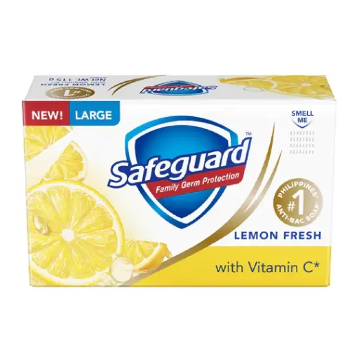 [SAF-LEM-007] Safeguard Soap Bar Lemon Fresh 72x115g