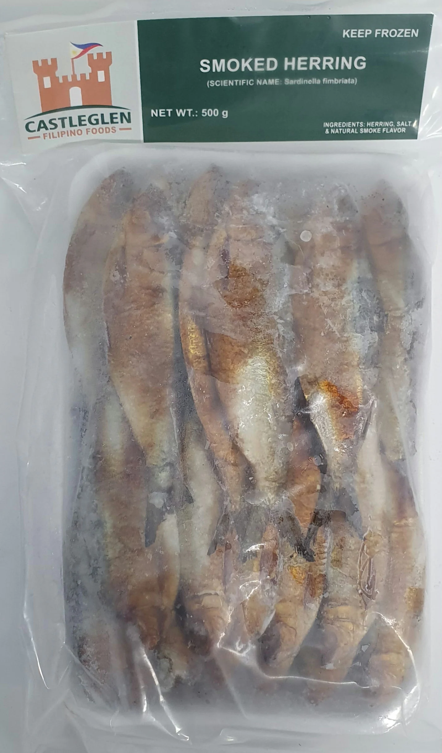 FROZEN CG Smoked Herring (Tawilis) 20x500g