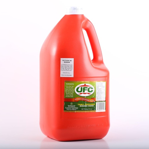 UFC Banana Sauce (Tamis Anghang) Regular 4x4L (Large) 
