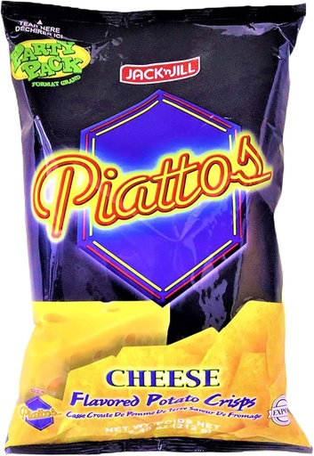 Jack 'n Jill (Chips) Piattos Cheese Party Pack 18x212g ***Back In Stock***