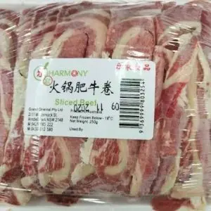 FROZEN Harmony Beef Rolls 30x225g