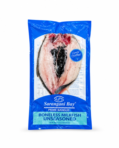 FROZEN Sarangani Bay Milkfish (Bangus) Fresh Deboned (FFD) (Single) 18x340-440g