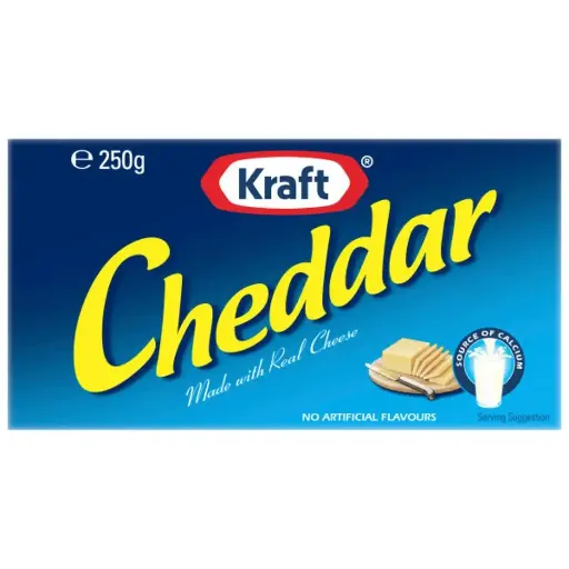 [KRA-CHS-002] Kraft Cheddar Cheese 24x250g (Small)