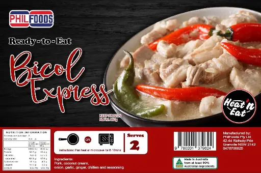 FROZEN PhilFoods Ready-to-Eat Bicol Express 30x350g
