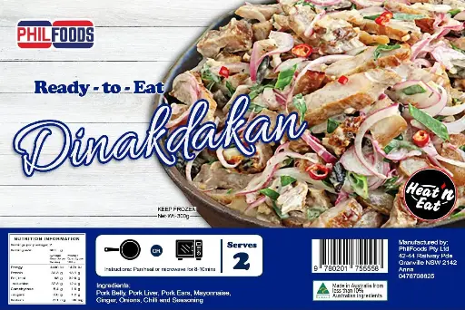 FROZEN PhilFoods Ready-to-Eat Dinakdakan 30x300g
