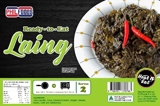 FROZEN PhilFoods Ready-to-Eat Laing 30x350g
