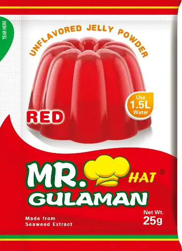 [MRH-RED-006] Mr. Hat Gulaman Powder Red 10x(10x25g)