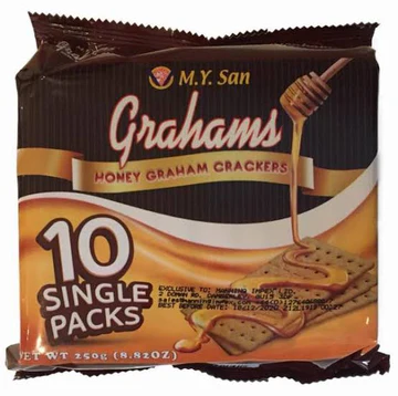 [MYS-HON-001] M.Y. San Graham Honey Crackers 20x(10x25g)